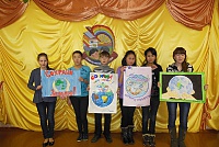 Участники конкурса экологических плакатов